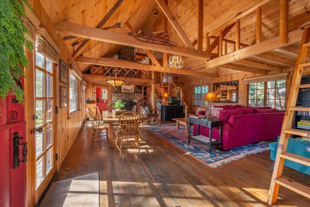 Coziest Cabin In Tahoe W Stone Fireplace Comfy Beds Close To Slopes & Lake Carnelian Bay Exteriör bild