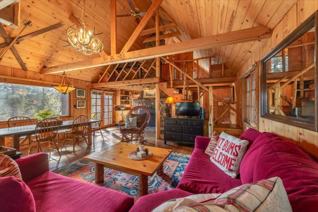 Coziest Cabin In Tahoe W Stone Fireplace Comfy Beds Close To Slopes & Lake Carnelian Bay Exteriör bild