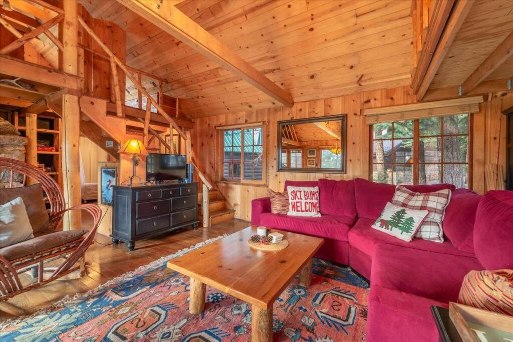 Coziest Cabin In Tahoe W Stone Fireplace Comfy Beds Close To Slopes & Lake Carnelian Bay Exteriör bild